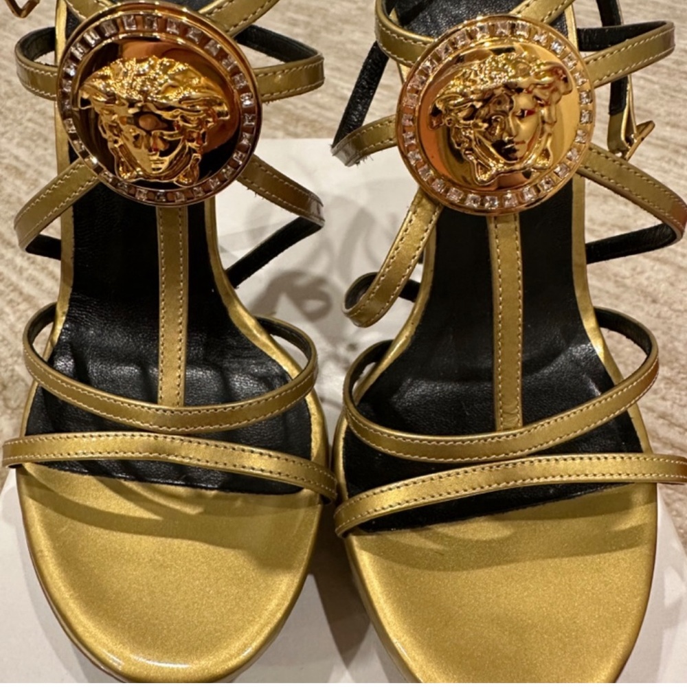 Versace Gold High heels